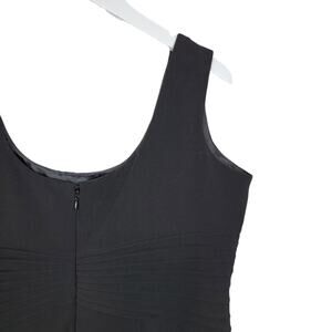 Essentials by A.B.S.  Classic Black Sheath Dress - Size 14